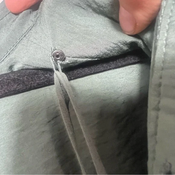 Pilcro Short-Sleeve Pintuck
Tunic Shirt Dress Olive Green Size M NWT - Picture 14 of 15